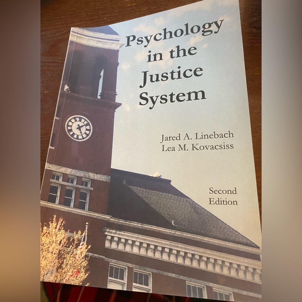 Psychology in the Justice System (2016)